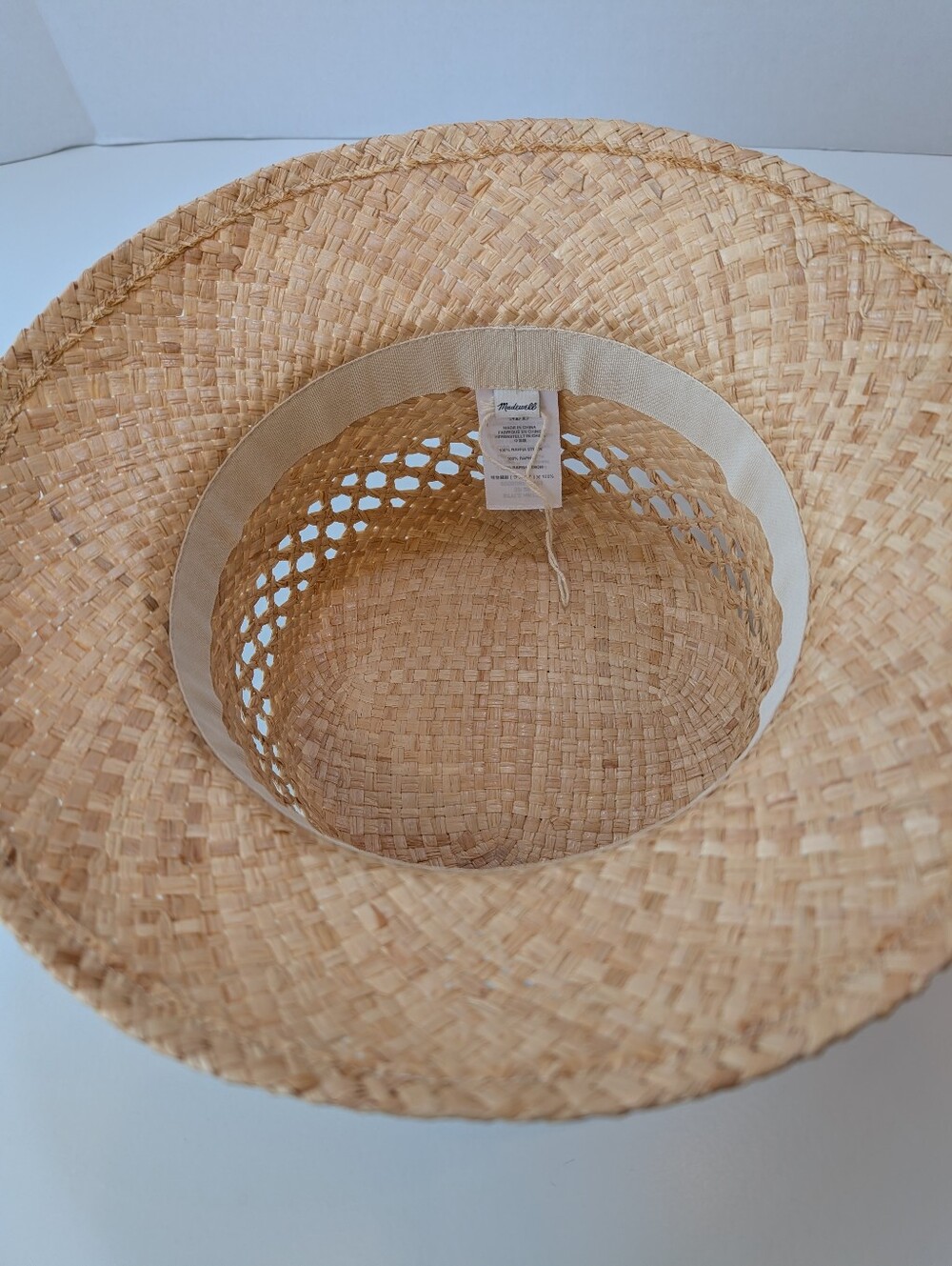 Madewell Everyday Raffia Straw Hat - M/L - Picture 2 of 7